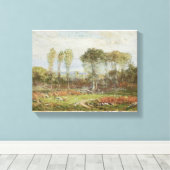 Morgen im September von Dwight William Tryon Green Leinwanddruck (Insitu (Holzboden))