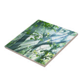 Morgen im Wald Fliese (Seite)