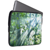 Morgen im Wald Laptopschutzhülle (Vorne Rechts)