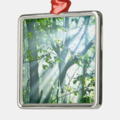 Morgen im Wald Ornament Aus Metall (Links)