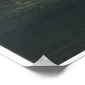 Morgen in den Adirondacks Poster (Ecke)