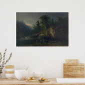 Morgen in den Adirondacks Poster (Küche)