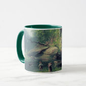 Morgen in den Adirondacks Tasse (Vorderseite Links)