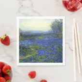 Morgen in den Bluebonnets Serviette (Beispiel)