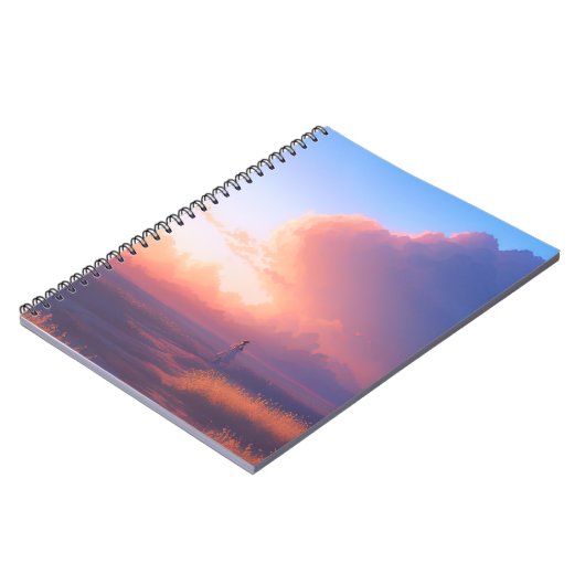 Morgen in den Feldern Notizblock (Linke Seite)