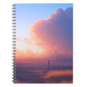 Morgen in den Feldern Notizblock (Vorderseite)