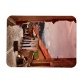 Morgen in der Straße in Taxco Magnet (Horizontal)