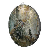 Morgen in einem Kiefernwald (Bären im Wald) Dartscheibe (Vorderseite rechts)