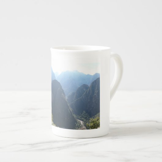Morgen in Machu Picchu Tasse (Vorderseite Rechts)