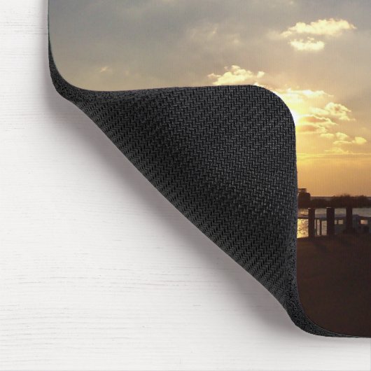 Morgen in Marylandostufer Mousepad (Ecke)