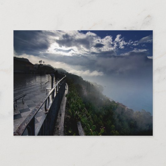 Morgen in Sizilien Postkarte (Vorderseite)