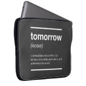 Morgen inspirierender Laptop-Sieb Laptopschutzhülle (Vorne Rechts)