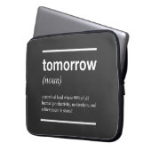 Morgen inspirierender Laptop-Sieb Laptopschutzhülle (Vorderseite Links)