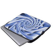 Morgen ist Blues... Laptopschutzhülle (Vorne Knopf)