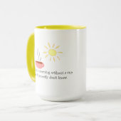 Morgen-Joe-Tasse Tasse (Vorderseite Links)
