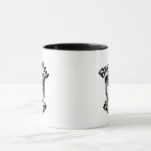Morgen-Kaffee mit großem Vati Tasse (Zentrum)