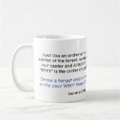 Morgen-Kaffee-Reihen "kennen Ihr, WARUM " Kaffeetasse (Links)