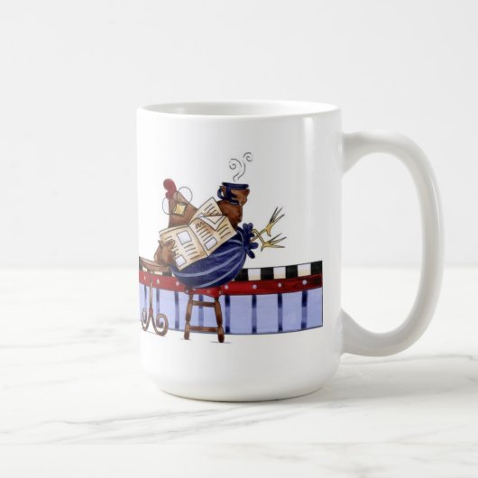 Morgen-Kaffee - Tasse (Rechts)