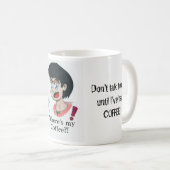 Morgen-Kaffee-Tasse Kaffeetasse (VorderseiteRechts)