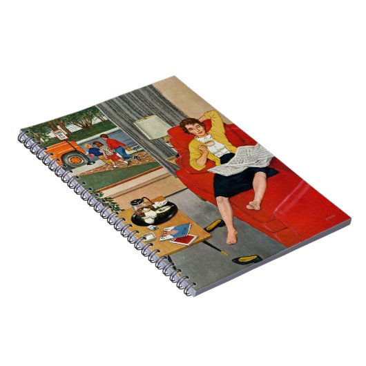 Morgen-Kaffeepause Notizblock (Rechte Seite)