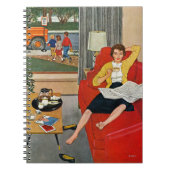 Morgen-Kaffeepause Notizblock (Vorderseite)