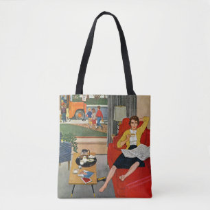 Morgen-Kaffeepause Tasche