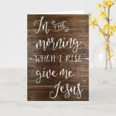 Morgen Karte (Gelbe Blume)