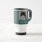 Morgen-Katze - personalisierte Tasse (VorderseiteRechts)