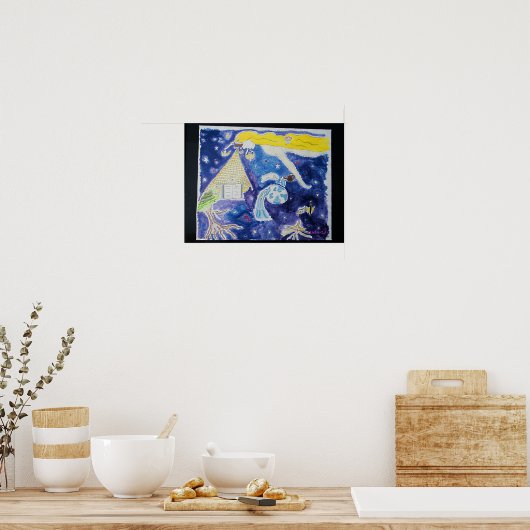 Morgen kennt nie Poster (Küche)