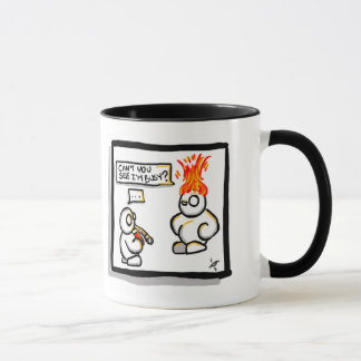 Morgen-Lachen - Feuer-Mann Tasse