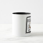 Morgen-Lachen - Feuer-Mann Tasse (Zentrum)