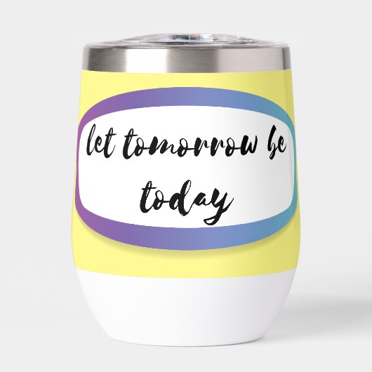 Morgen lass heute (Vorderseite)