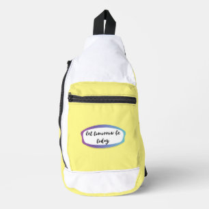 Morgen lass heute crossbody bag