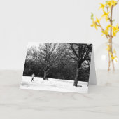 Morgen-Lauf Karte (Gelbe Blume)