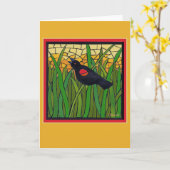 Morgen-Lied Karte (Gelbe Blume)