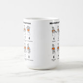 Morgen Macarena-Tasse Kaffeetasse (Mittel)