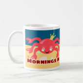 Morgen macht mich zum Niedlichen Kunstgenuss Kaffeetasse (Links)