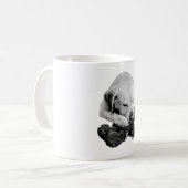Morgen mit meinem Spielzeug Kaffeetasse (Vorderseite Links)