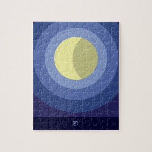 Morgen, Mittag und Nacht (Nacht) - Puzzle Jigsaw