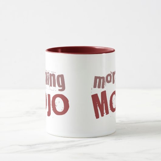 Morgen mojo Wecker-Tasse Tasse (Zentrum)