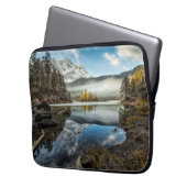 Morgen-Mood | See Eibsee Laptopschutzhülle (Vorderseite Links)