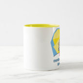 Morgen-Muffin Zweifarbige Tasse (Mittel)