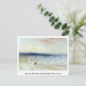 Morgen nach Shipwreck von Joseph William Turner Postkarte (Stehend Vorderseite)