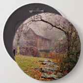 Morgen Nebel Button (Vorne & Hinten)