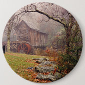 Morgen Nebel Button (Vorderseite)