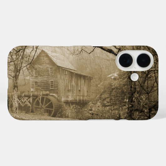 Morgen Nebel Case-Mate iPhone Hülle (Rückseite (Horizontal))