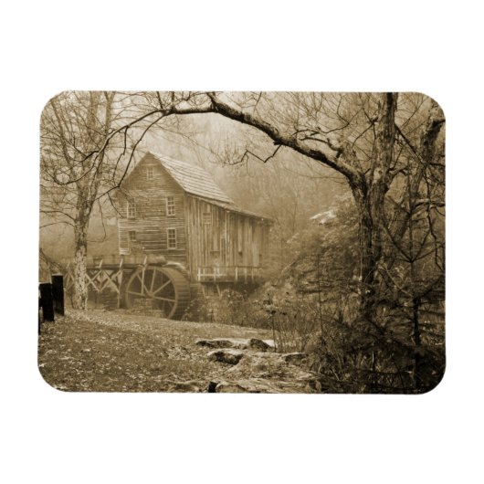 Morgen Nebel Magnet (Horizontal)