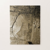 Morgen Nebel Puzzle (Vertikal)