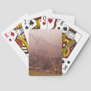 Morgen Nebel Spielkarten