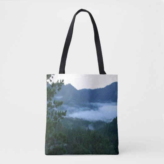 Morgen Nebel... Tasche (Vorderseite)